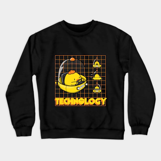 STEM: Tech Peeps Crewneck Sweatshirt by EatSleepMeep